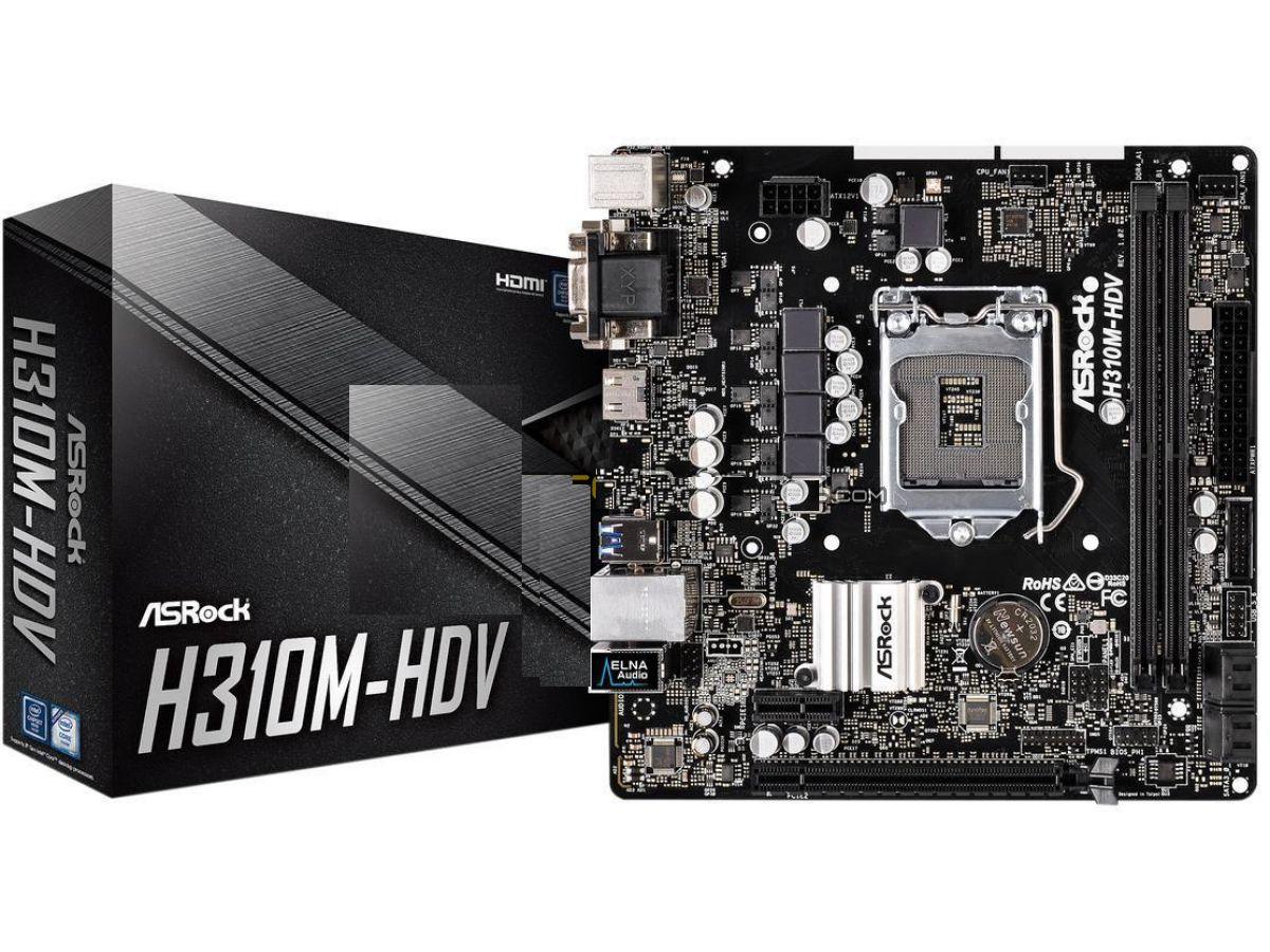 [HCM]Mainboard Asrock H310M-HDV