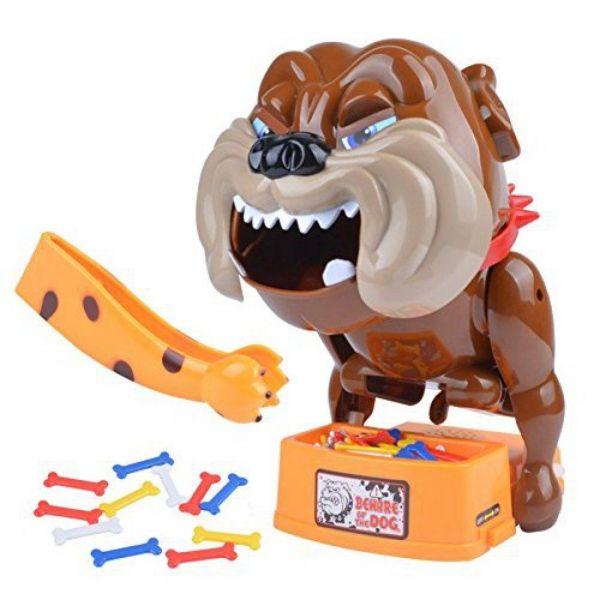 Bộ Trò Chơi Gắp Xương Chó Bull LOẠI LỚN Có Thẻ Bài - Trò Chơi Vui Nhộn Cho Gia Đình