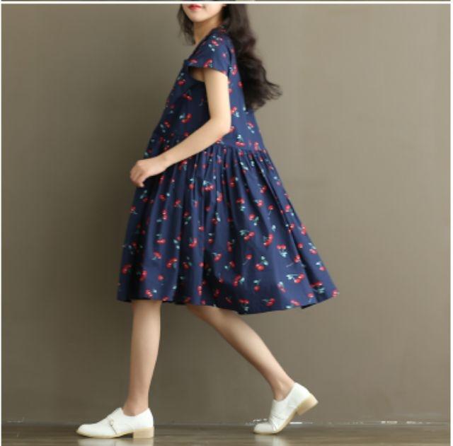 ĐẦM BẦU VÁY BẦU  CÔNG SỞ CHERRY