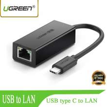 Bộ chuyển đổi USB Type C sang LAN 10/100 Mbps Ethernet UGREEN 30287 - 40Cm