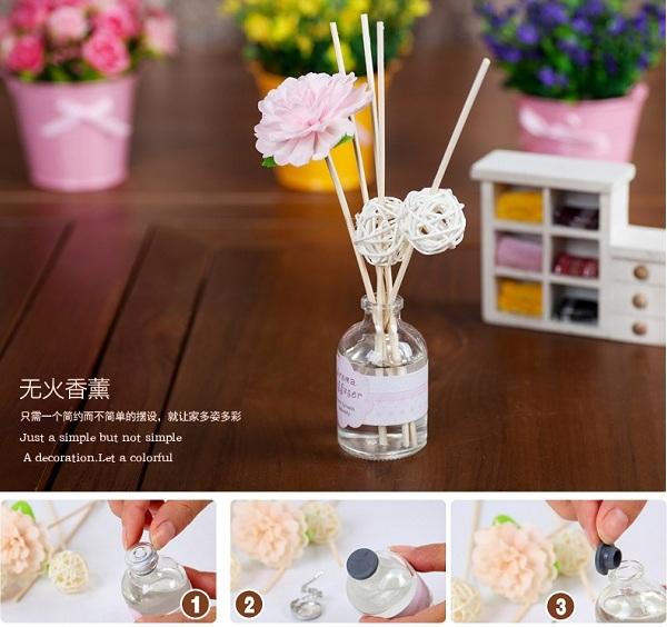 Chai tinh dầu thơm phòng Aroma Diffuser 60ml GT529