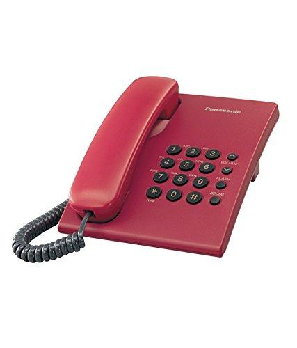 Điện thoại bàn Panasonic KX-TS500 (Đỏ) Chính Hãng
