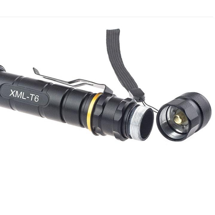 ĐÈN PIN SẠC SIÊU SÁNG XML T6 CHỐNG NƯỚC - XML T6