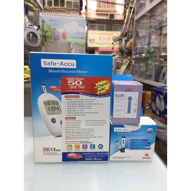 Máy đo đường huyết Safe-Accu Sinocare