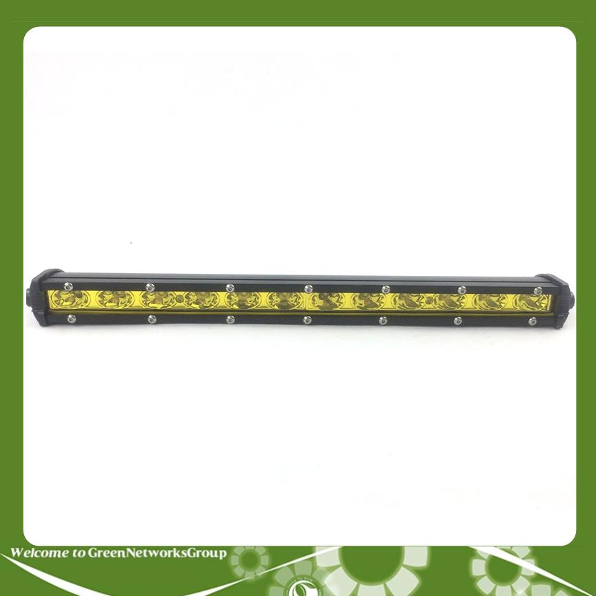 Đèn led bar 12 bóng dành cho ôtô GreenNetworks (pha ánh sáng vàng)