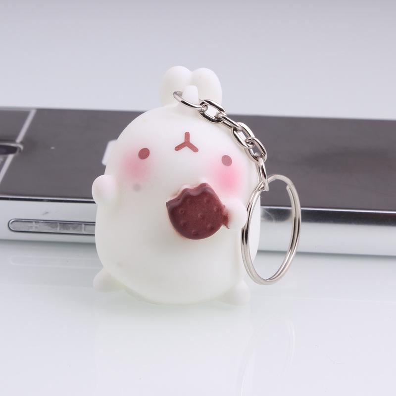 Móc Khóa Thỏ Trắng