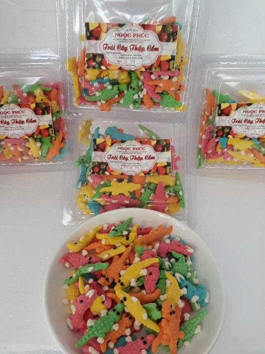 [HCM]KẸO DẺO TRÁI CÂY HÌNH THÚ -TÚI ZIP 200G