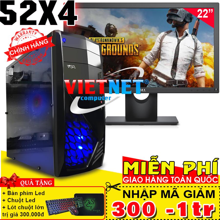 Máy tính vngame 52x4 core i5 - 2400 card gtx 750ti ram 8gb hdd 500gb + lcddell 22inch