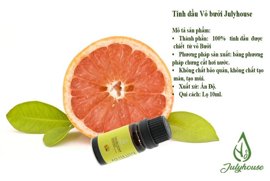 Tinh dầu Vỏ Bưởi Julyhouse 50ml