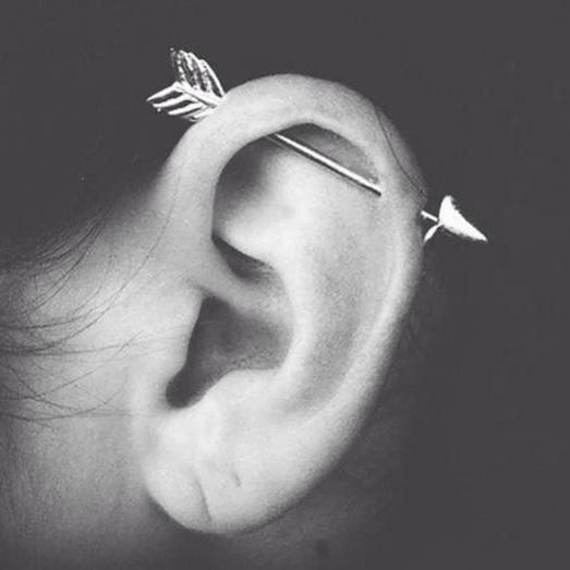 Bông tai mũi tên thần tình yêu Cupid cực độc cực chất