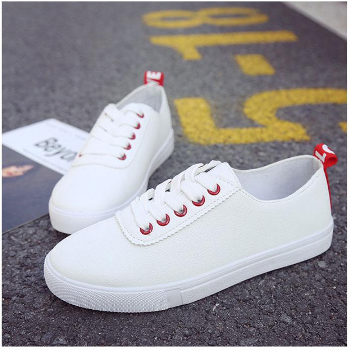 Giày sneaker nữ trắng R