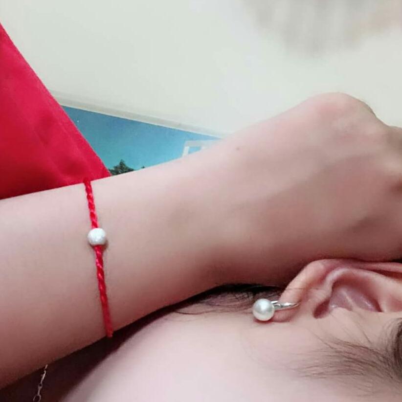 Combo 100 dây chỉ đỏ làm vòng may mắn