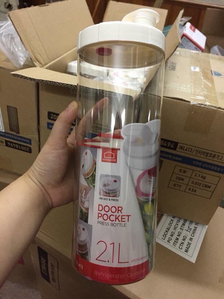 Hộp muối dưa cà 2.1l lock&lock inl412