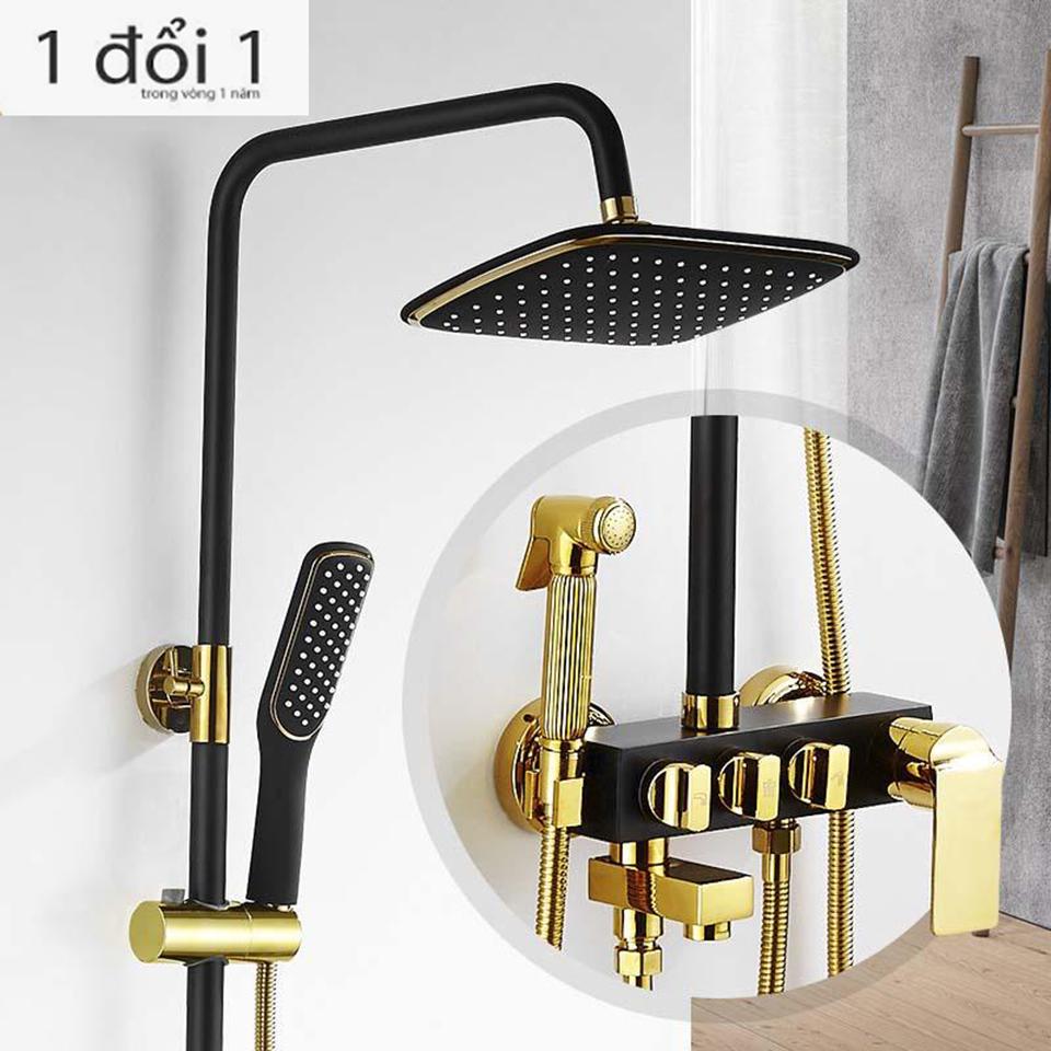 Sen Vòi Nhật, Vòi sen tắm 4 trong 1 WS222, sen voi trung quoc cao cap - Sen cây nóng lạnh, Bộ Sen Tắm Sen cây Inox 304 Bảo hành 1 đổi 1 tại HTS