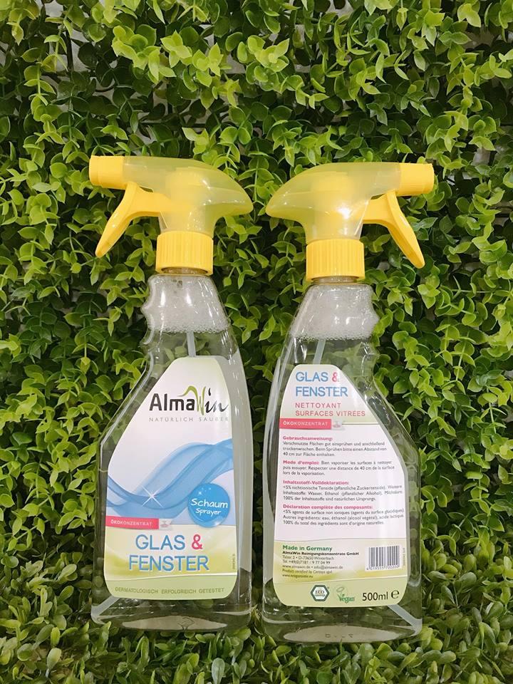 Nước xịt kính hữu cơ AlmaWin (500ml)