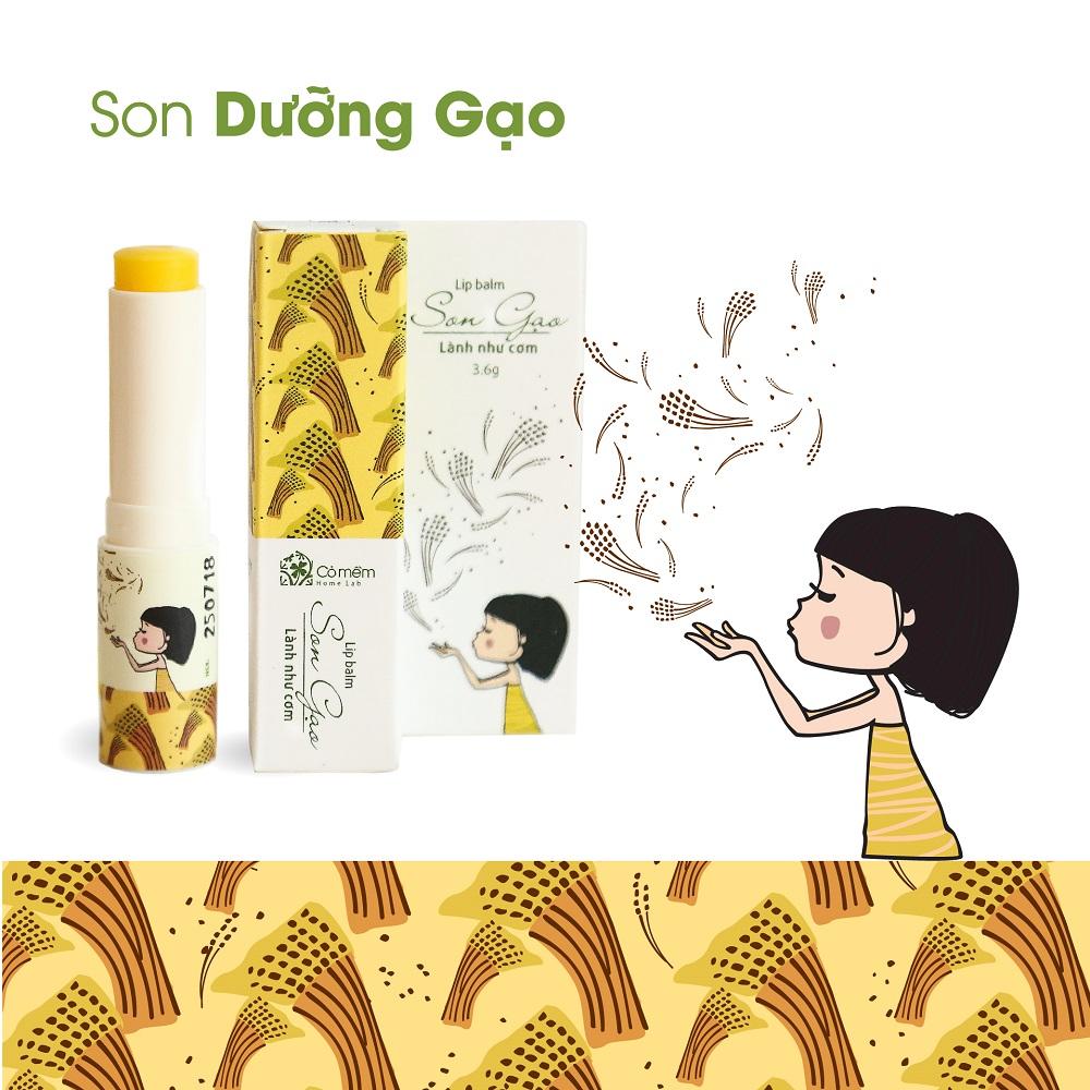 Son dưỡng Gạo Cỏ Mềm