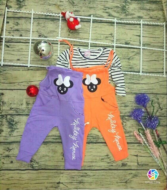 Set Yếm 2 Chi Tiết Bé Trai Bé Gái