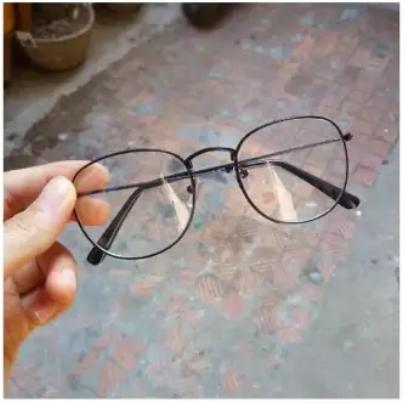 [HCM]Mắt kính Ngố Nobita Không độ thời trang mới (Đen)