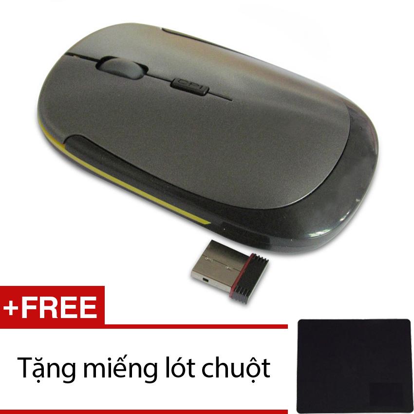 Chuột Quang Không Dây Siêu Mỏng 3500 + Tặng lót chuột cơ bản