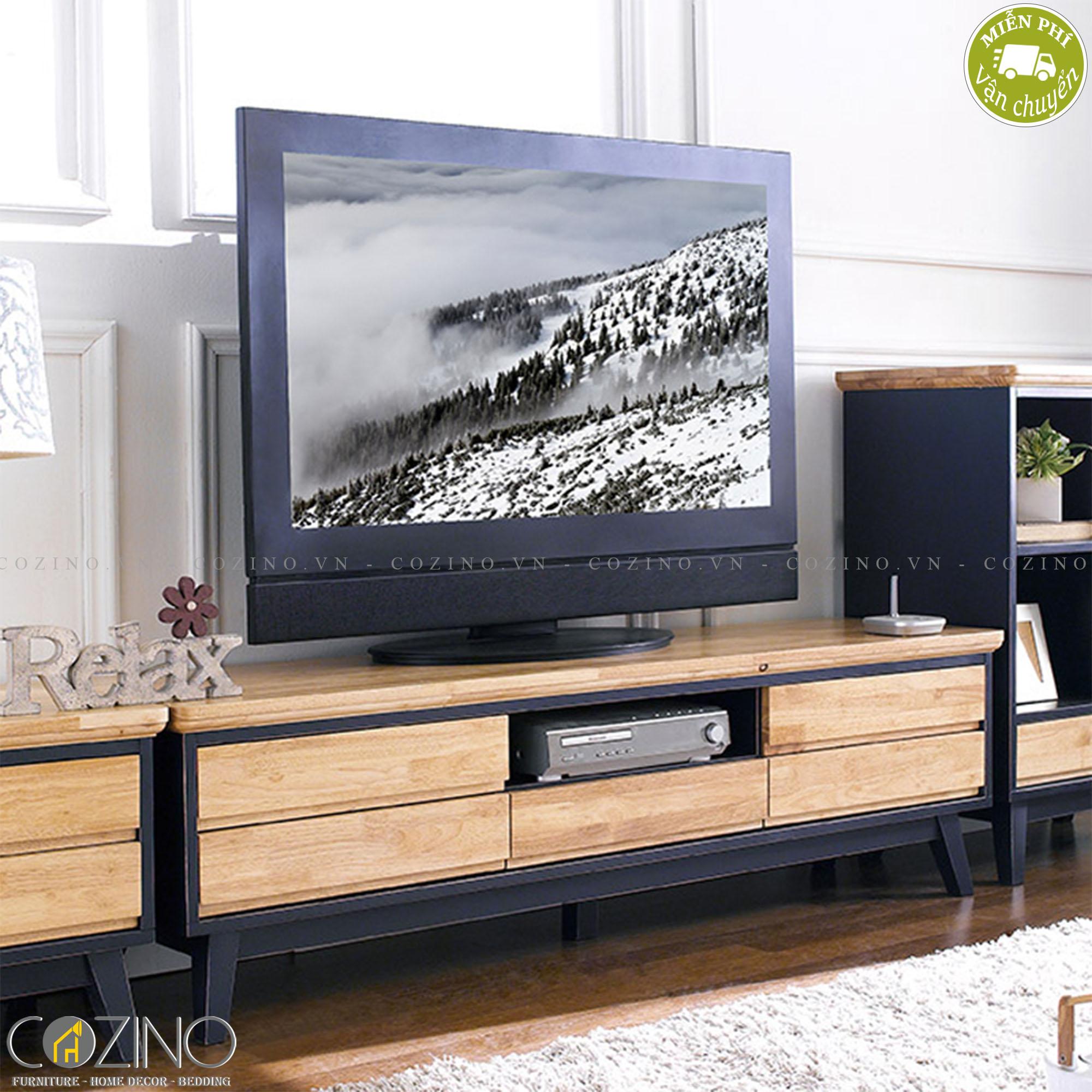 Tủ tivi Lantana gỗ tự nhiên