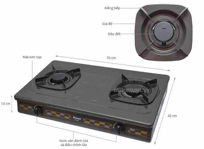 Bếp Gas RINNAI RV-270(G)N