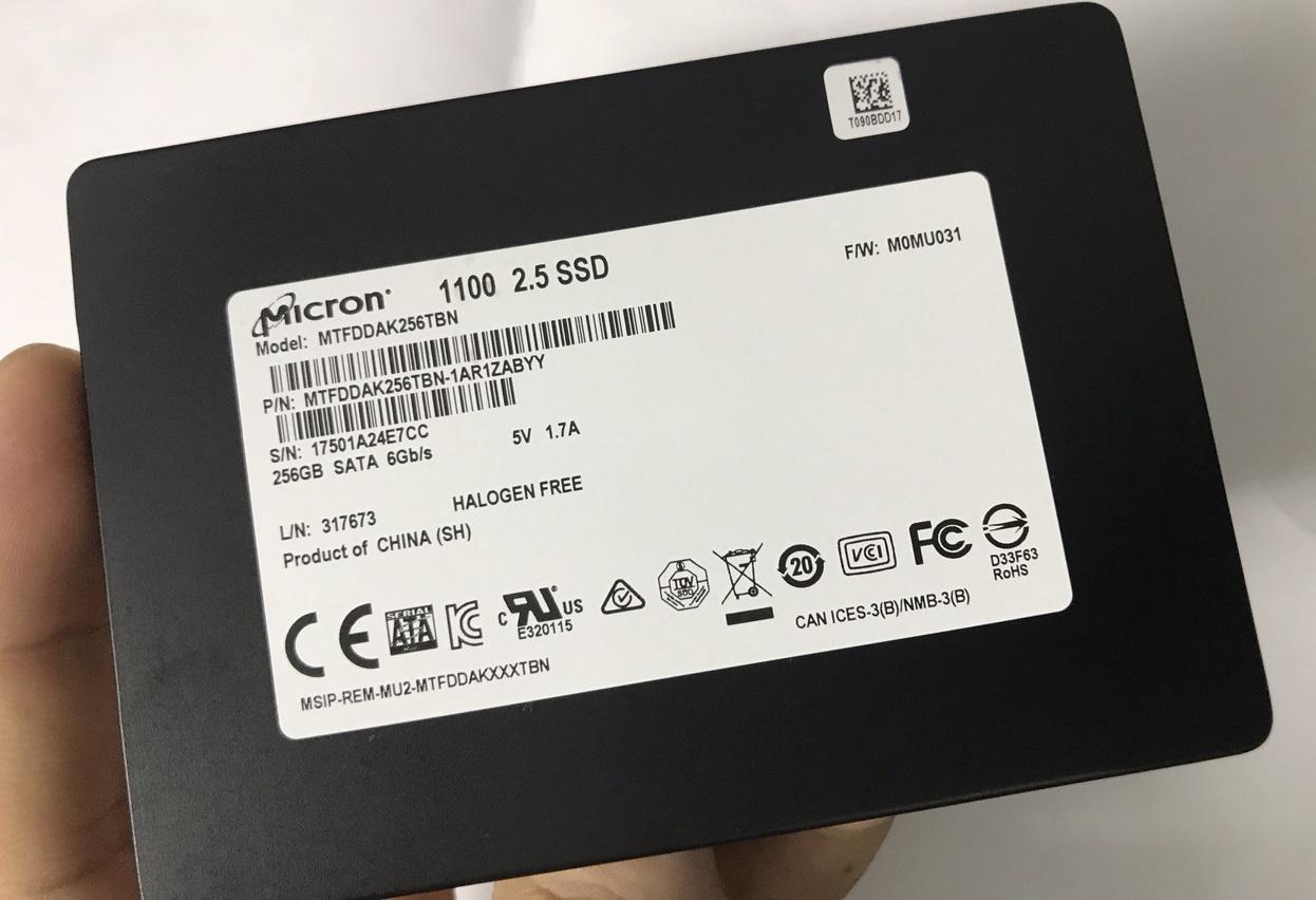 Ổ Cứng SSD Micron 1100 Series 256Gb