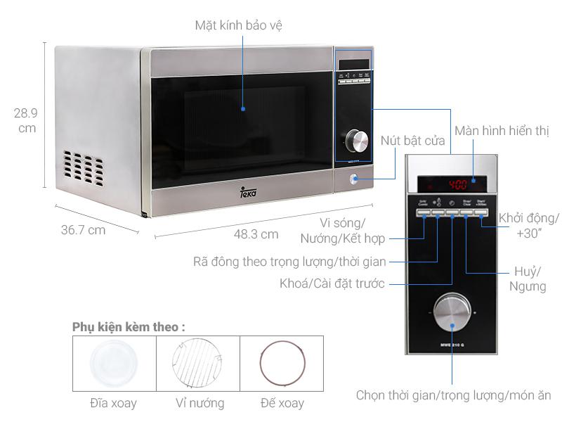 Lò vi sóng Teka MWE 210G
