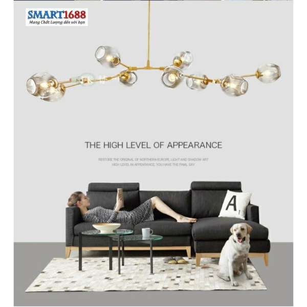 Smart1688 đèn trần trang trí cành táo siêu đẹp cao cấp Home & Garden