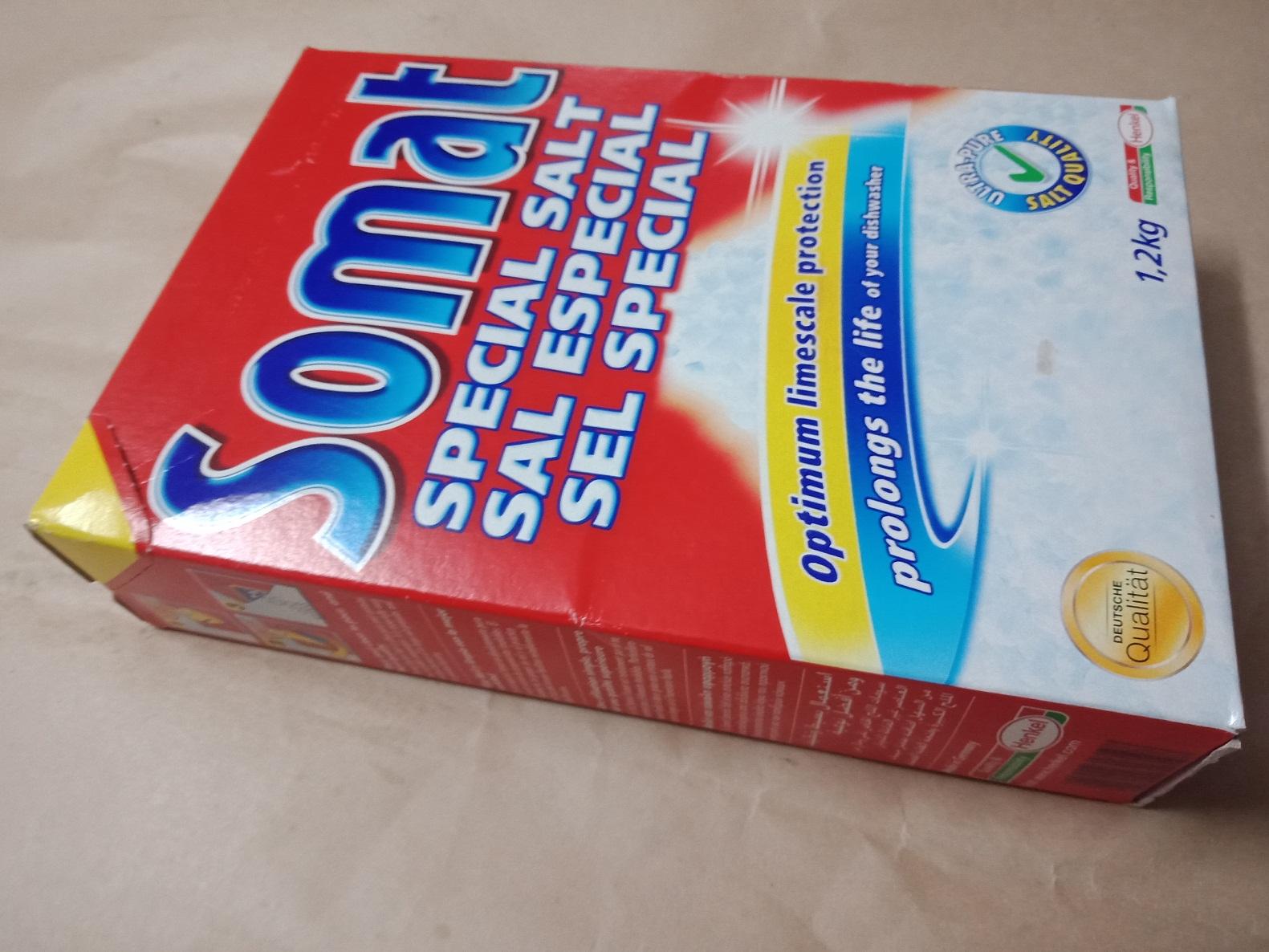 Muối rửa bát Somat Special salt 1,2 kg