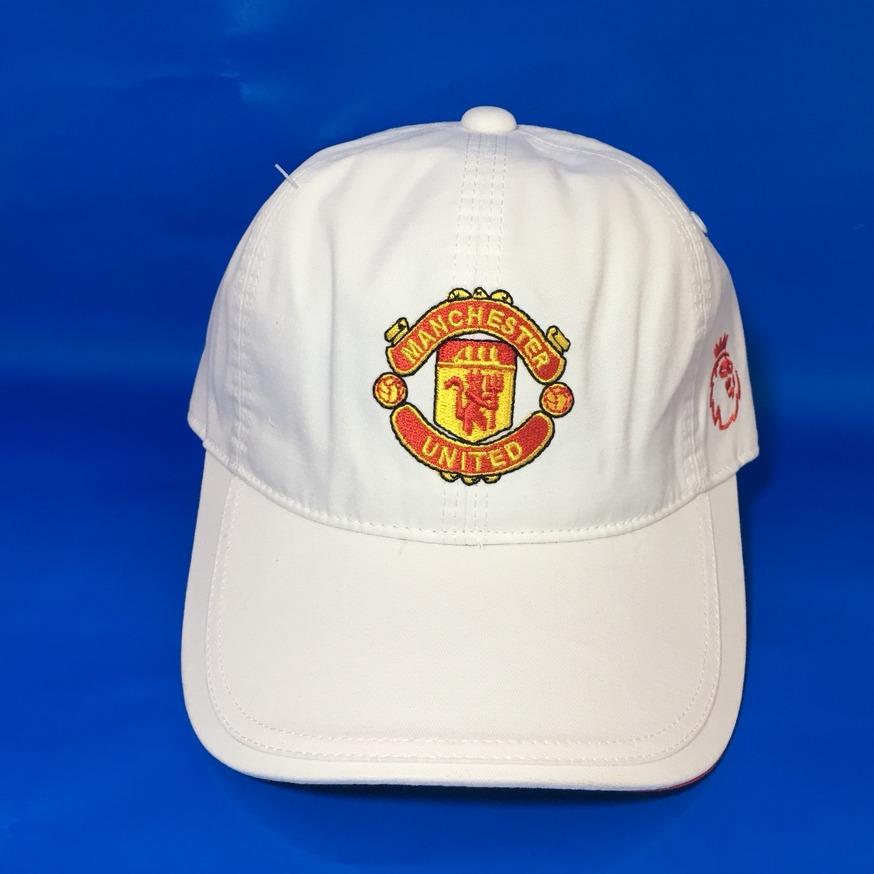 Nón kết cao cấp MU.FC (Trắng, Đỏ)