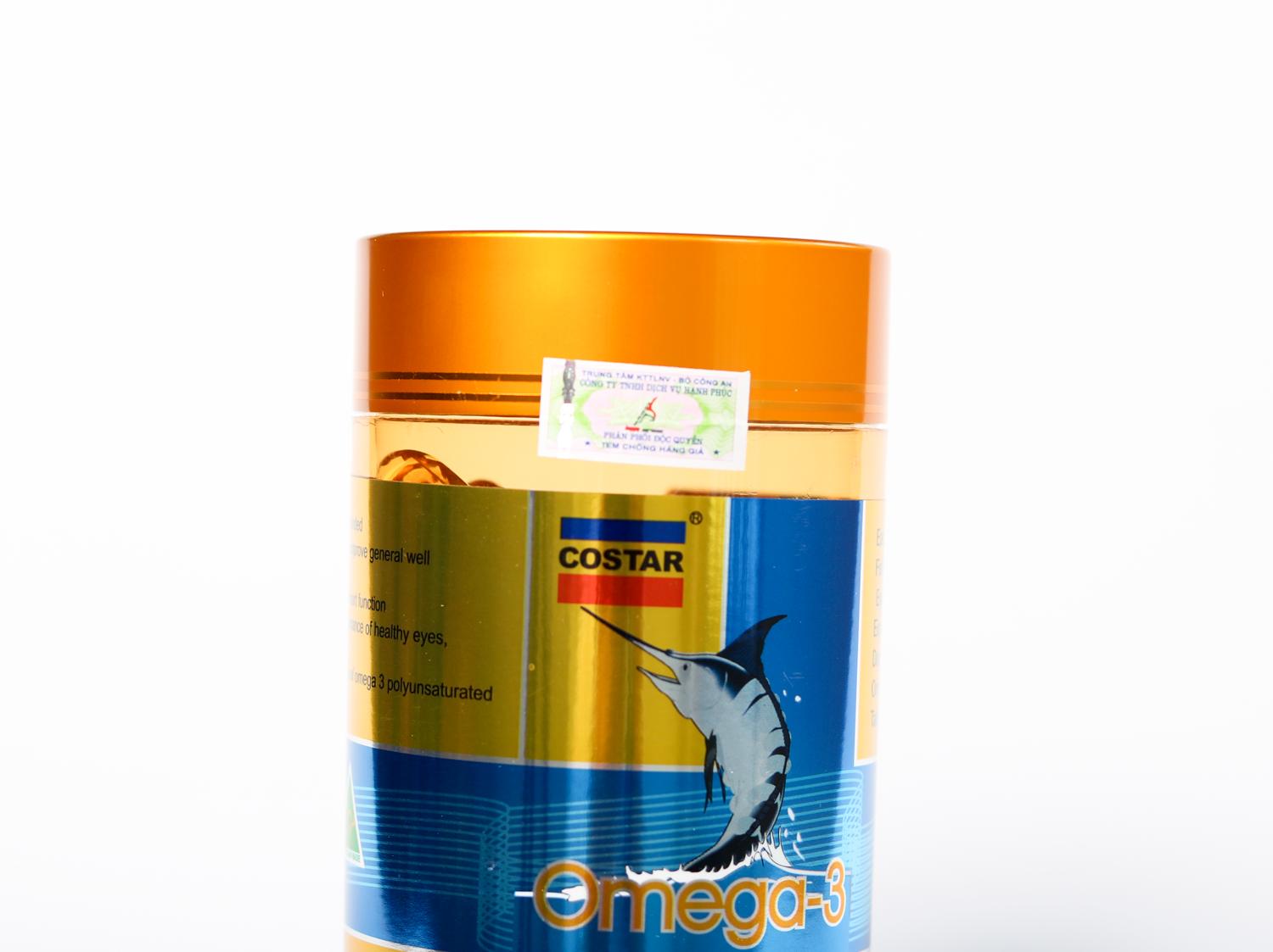 [HCM]Omega 3 Viên Nang Mềm Dầu Cá Costar úc 1000mg (100 viên)