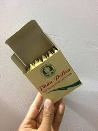 Phấn Pollen - Khử mùi hôi nách, hôi chân (dạng hộp 10 gói)