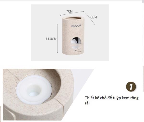 DỤNG CỤ NHẢ KEM ĐÁNH RĂNG ECOCO