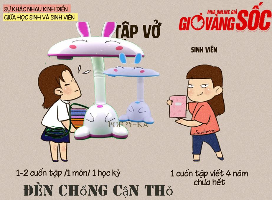 đèn học để bàn .-PPK 270.- Đèn chống cận thỏ để bàn -  Đèn Công Nghệ Chống Chói Bảo Vệ Mắt Hiệu Quả - Đèn chống Cận thị Tốt - BH UY TÍN 1 ĐỔI 1