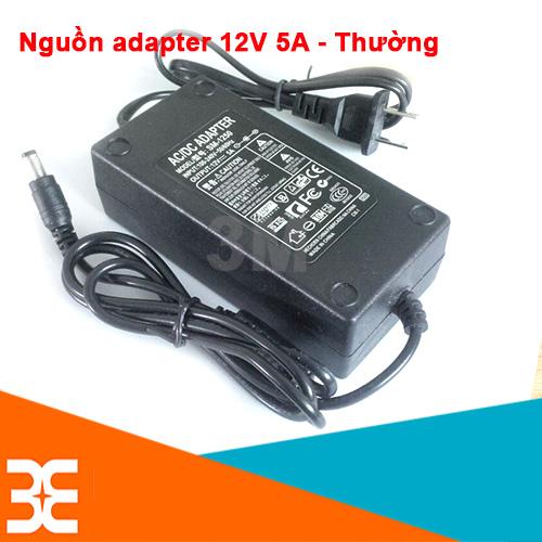 Nguồn Adapter 12V-5A 5.5x2.1mm