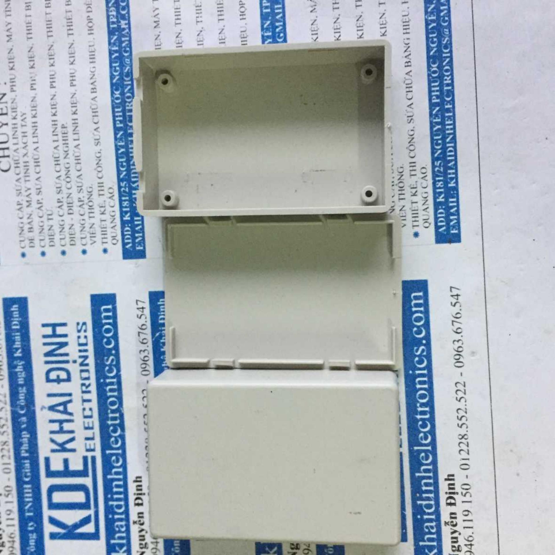 5 Hộp nhựa hộp mạch điện 70*45*18mm màu trắng kde3211