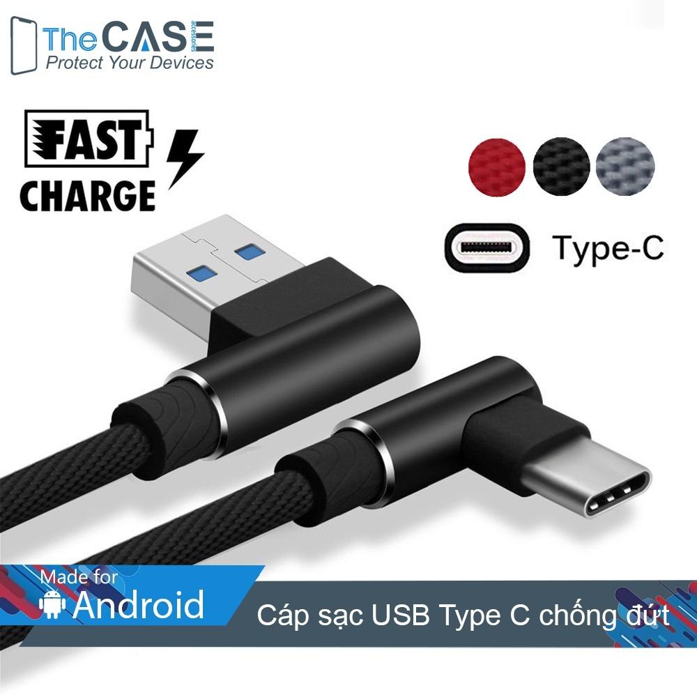 Cáp sạc USB Type C chống đứt gãy (The Case)