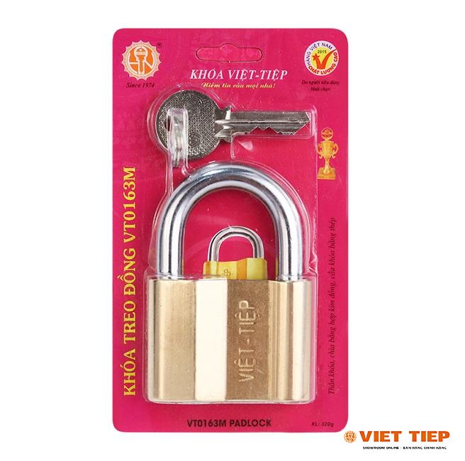 Ổ Khóa Việt Tiệp Treo Đồng VT0163M