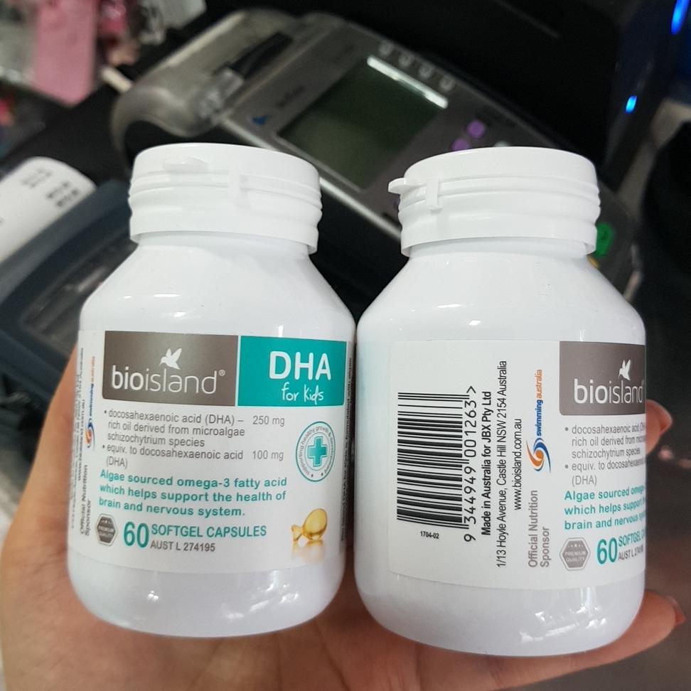 DHA Bio Island 60 viên úc