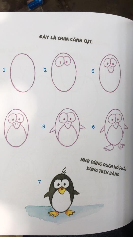 Sách Học Vẽ Bằng Hình Cơ Bản  (Kèm Khuôn Vẽ Bìa)