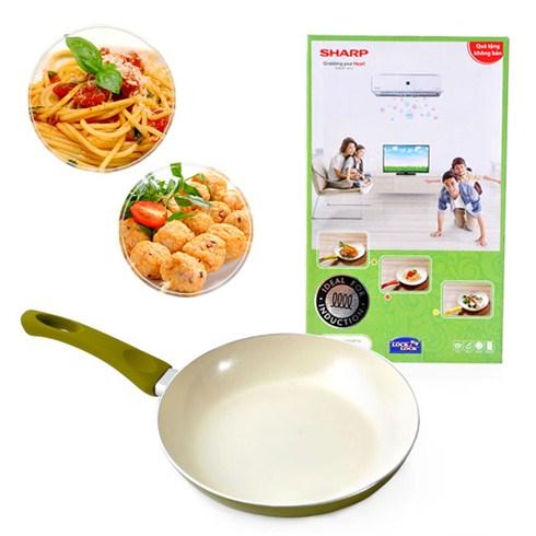 CHẢO LOCK&LOCK TRÁNG SỨ CERAMIC 24CM