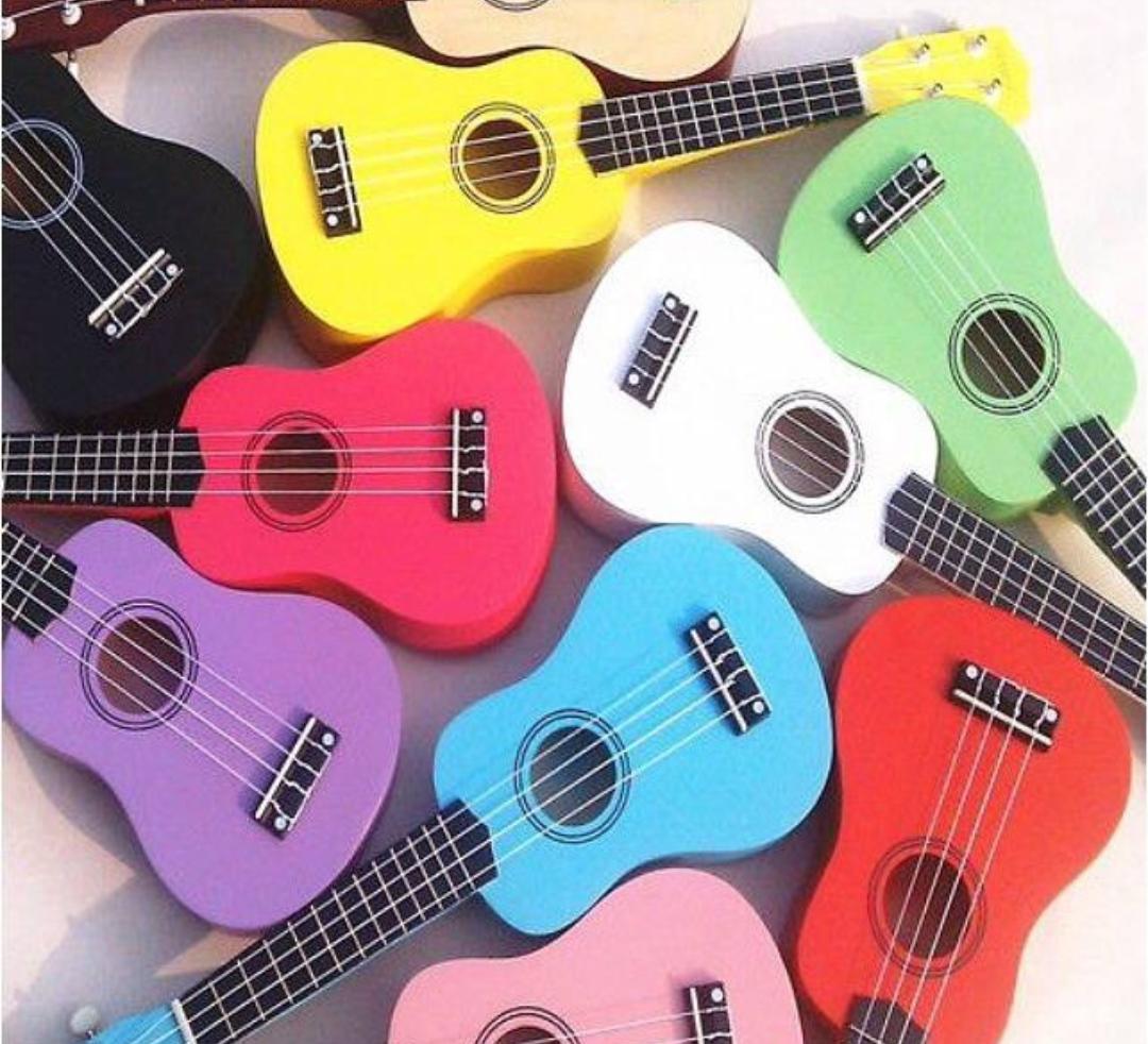 Đàn ukulele 21  màu trơn (xanh dương) - HÀNG CÓ SẴN