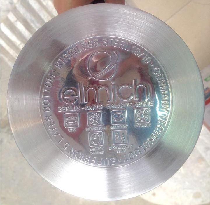 Bộ nồi Elmich 4 chiếc inox đun từ EL3670 (Bạc)