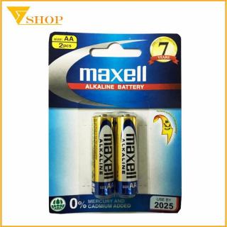Pin AA Maxell Alkaline Battery 1 vỉ 2 viên 1.5 V thumbnail