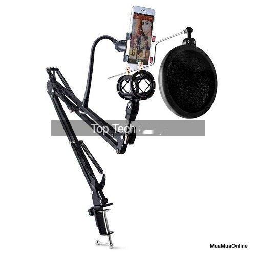 Giá Đỡ Kẹp Bàn Cho Mic Thu Âm Cao Cấp