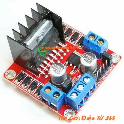 MODULE ĐIỀU KHIỂN ĐỘNG CƠ L298 ĐỎ