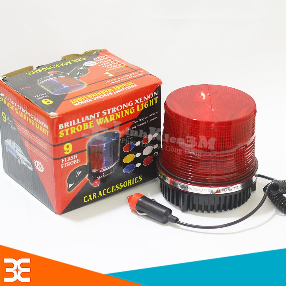 Đèn Quay Chớp Báo 12-24VDC (FLASH STROBE )(BH 1 tháng)