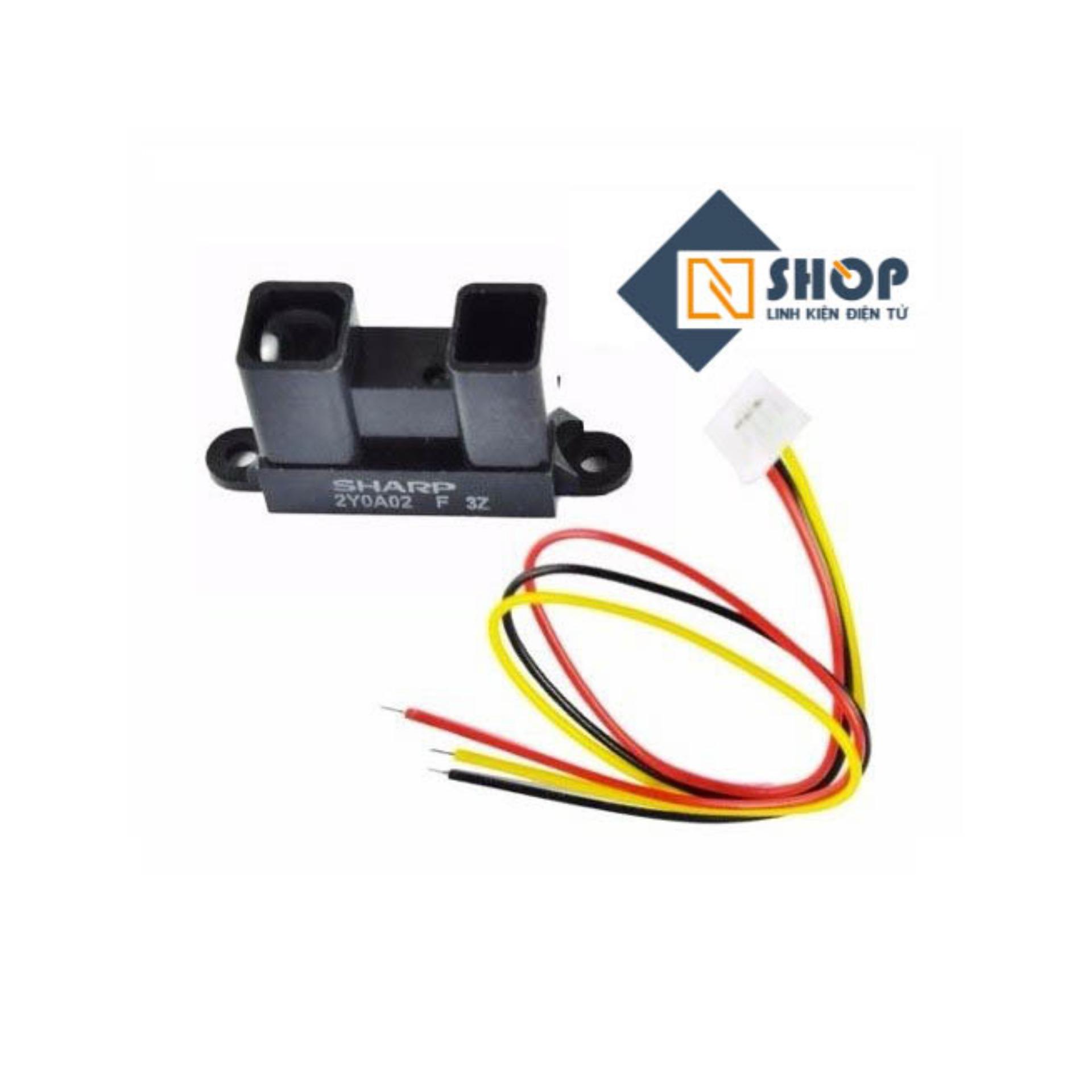 Cảm Biến Khoảng Cách Hồng Ngoại Analog SHARP - GP2Y0A02YK0F