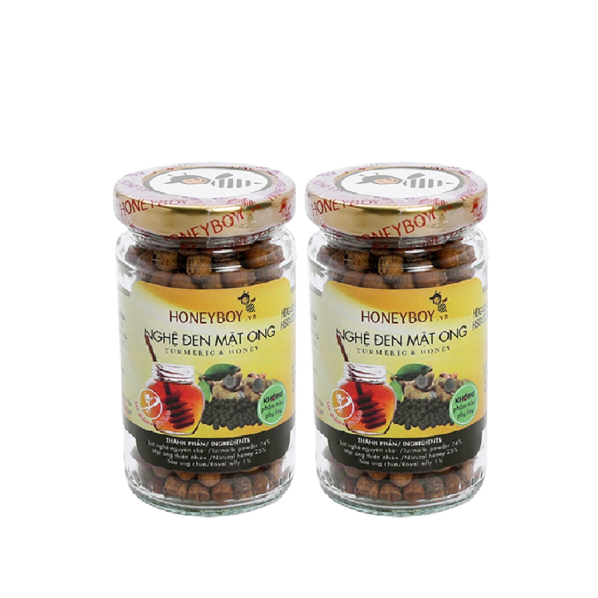 Bộ 2 Nghệ đen mật ong Honeyboy 80g