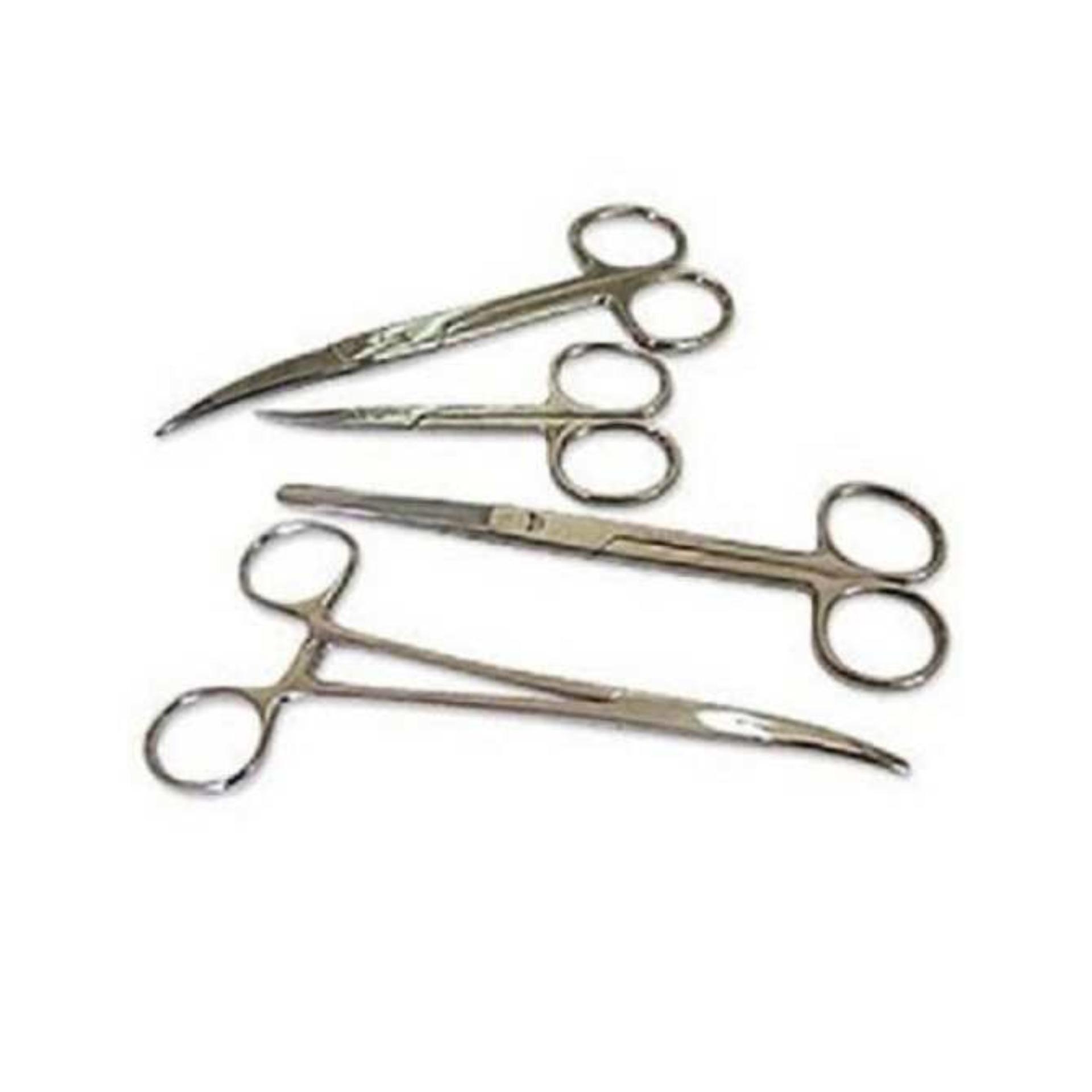 Kéo 20 cm cong 2 đầu nhọn